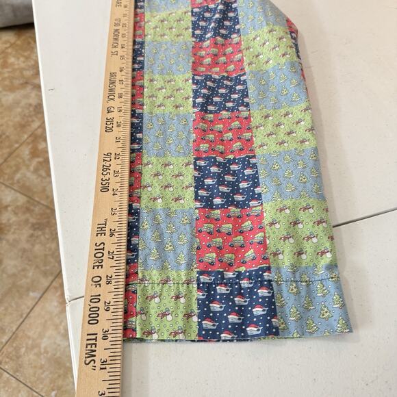 Vineyard Vines Mens Patchwork Holiday Whale Pajama Pants Sz L Multicolor Preppy - Picture 7 of 8